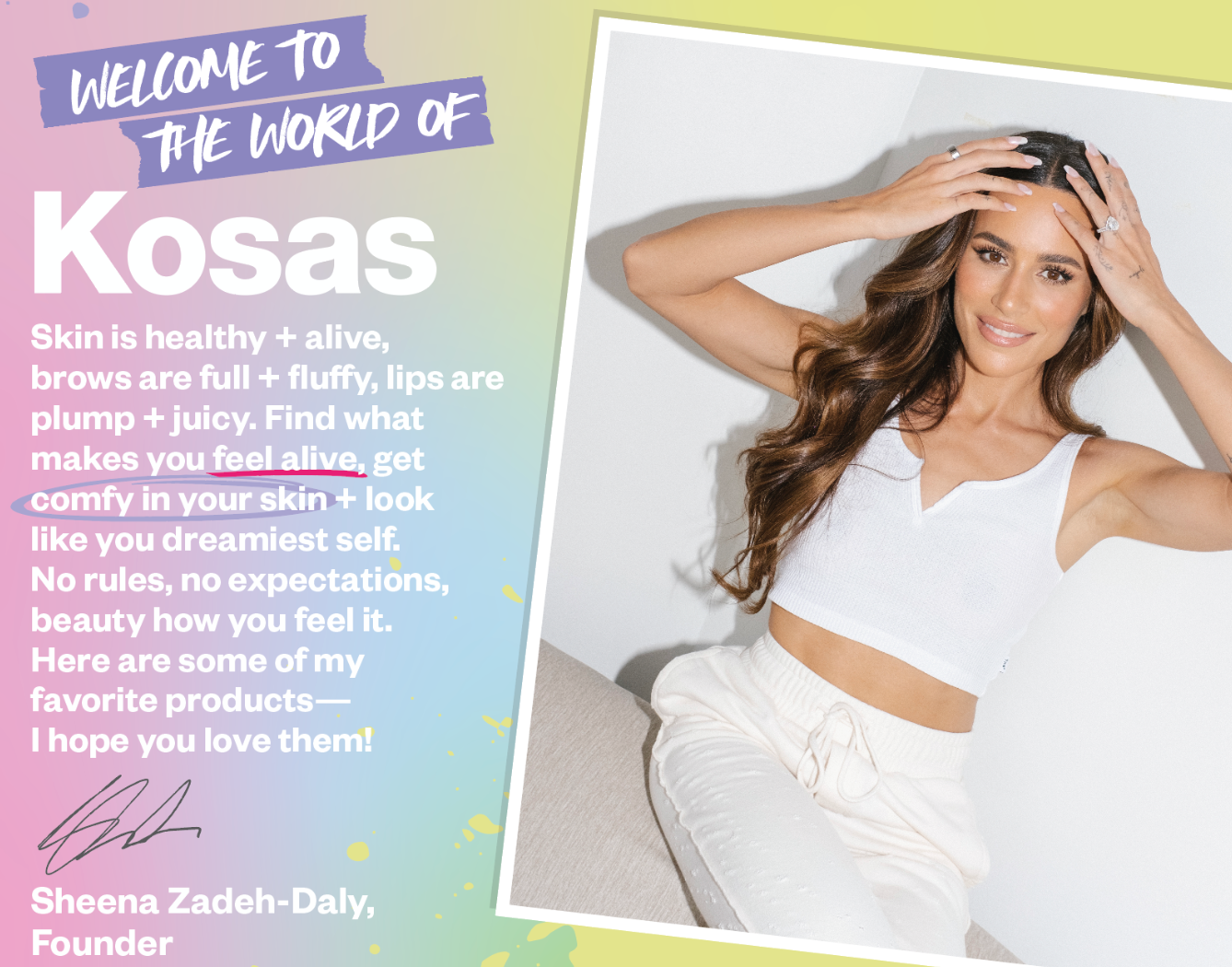 Influencer Intro Mailer Collateral Card